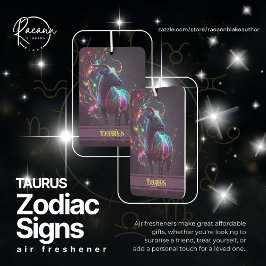 牡牛座の星座の天体芳香剤 カーエアーフレッシュナー