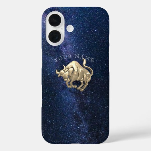 牡牛座の星座 Case-Mate iPhoneケース (裏面)