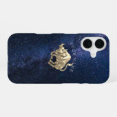 牡牛座の星座 iPhone 16ケース (裏面横)
