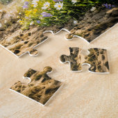 牡牛座の神秘的な角のある獣に乗る ジグソーパズル (側面)