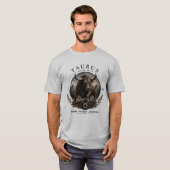 牡牛座の雄牛ビンテージTシャツ Tシャツ (正面フル)