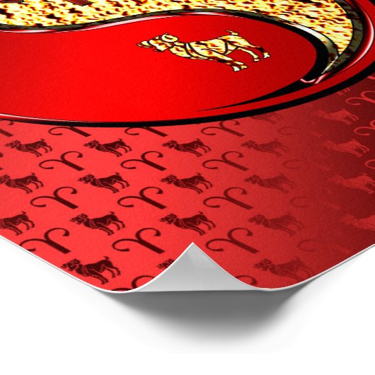 牡牛座 ポスター (角)