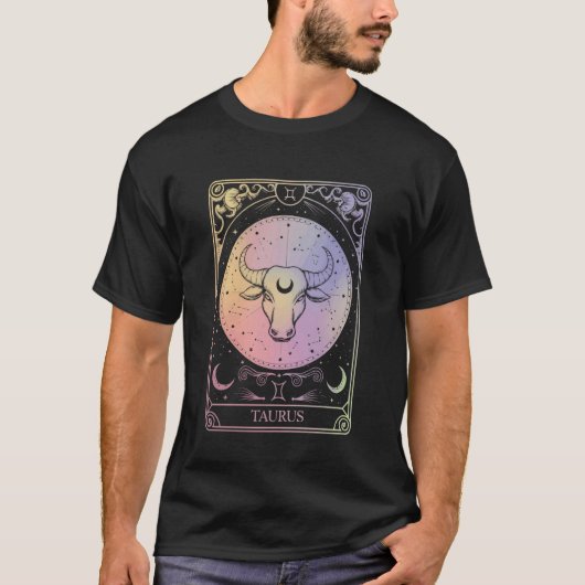 牡牛座 星座 誕生日 占い Tシャツ (正面)