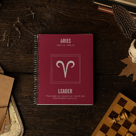 牡羊占星術の徴候 ノートブック