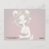 牡羊占星術ファンタジー絵葉書 ポストカード (裏面)