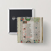 牡羊座および人の伐採の木 缶バッジ (正面&裏面)