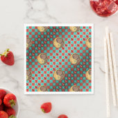 牡羊座とアースドッグ スタンダードランチョンナプキン (インサイチュ)