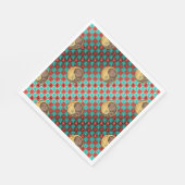 牡羊座とアースドッグ スタンダードランチョンナプキン (角)