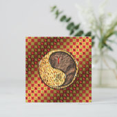 牡羊座とアースドラゴン カード (スタンド正面)