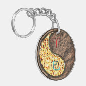 牡羊座とアースネーク キーホルダー (正面左)