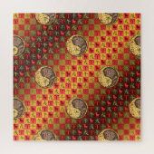 牡羊座とアースホース ジグソーパズル (縦)