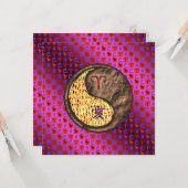 牡羊座とアースボア カード (正面/裏面インサイチュ)