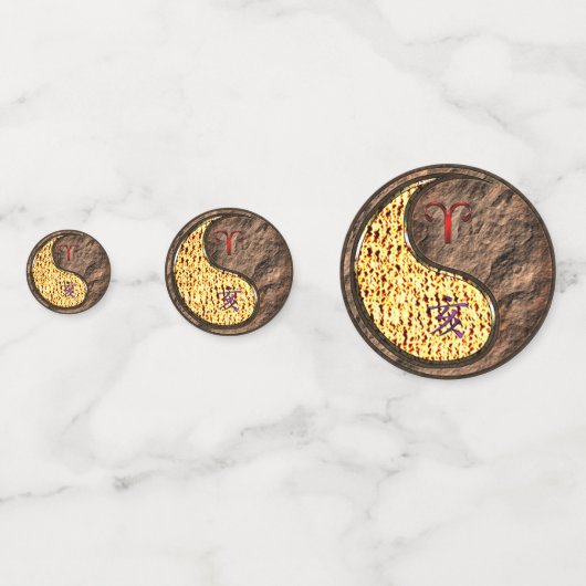 牡羊座とアースボア コンフェッティ (正面)