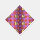 牡羊座とアースボア スタンダードランチョンナプキン (角)