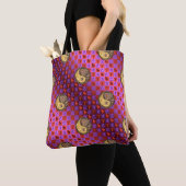 牡羊座とアースボア トートバッグ (クローズアップ)