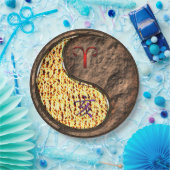 牡羊座とアースボア ペーパープレート (パーティー)