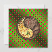 牡羊座とアースヤギ カード (正面)