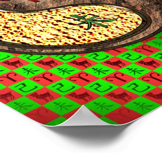 牡羊座とアースヤギ ポスター (角)