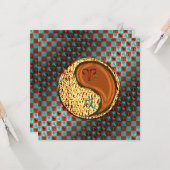 牡羊座とウッドドッグ カード (正面/裏面インサイチュ)