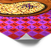 牡羊座とウッドボア ポスター (角)