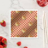 牡羊座とウッドラット スタンダードランチョンナプキン (インサイチュ)