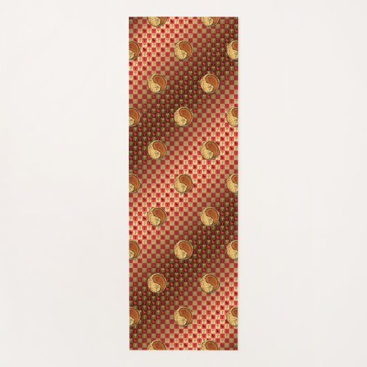 牡羊座とウッドラット ヨガマット (正面)