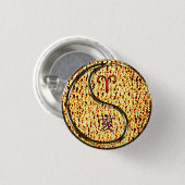 牡羊座とファイアボア 缶バッジ (正面&裏面)