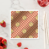 牡羊座とファイアラット スタンダードランチョンナプキン (インサイチュ)