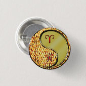 牡羊座とメタルタイガー 缶バッジ (正面&裏面)