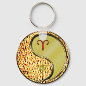 牡羊座とメタルモンキー キーホルダー (裏面)