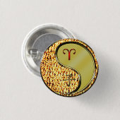 牡羊座とメタルラット 缶バッジ (正面&裏面)