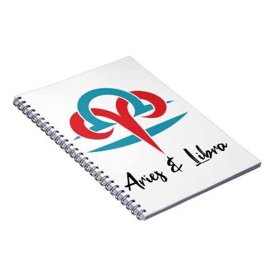 牡羊座と天秤座カップル〔占星術の〕十二宮図占星術占星術 ノートブック (右側)