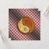 牡羊座と木ヘビ カード (正面/裏面インサイチュ)