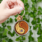 牡羊座と木牛 キーホルダー (手)