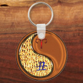 牡羊座と木牛 キーホルダー (正面)