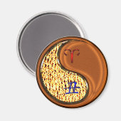 牡羊座と木牛 マグネット (正面/裏面)