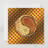 牡羊座と木猿 カード (正面)