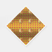 牡羊座と木猿 スタンダードランチョンナプキン (角)