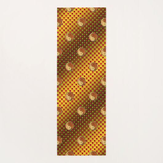 牡羊座と木猿 ヨガマット (裏面)