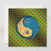 牡羊座と水ヤギ カード (正面)