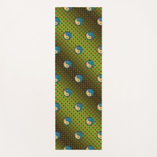 牡羊座と水ヤギ ヨガマット (正面)