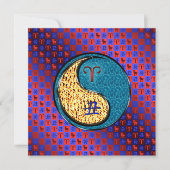 牡羊座と水牛 カード (正面)