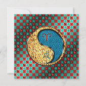 牡羊座と水犬 カード (正面)