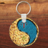 牡羊座と水猿 キーホルダー (正面)