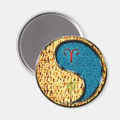 牡羊座と水猿 マグネット (正面/裏面)