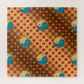 牡羊座と水竜 ジグソーパズル (横)