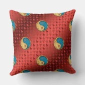 牡羊座と水虎 クッション (裏面)