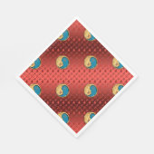 牡羊座と水虎 スタンダードランチョンナプキン (角)