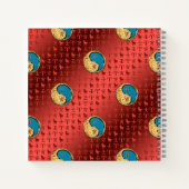 牡羊座と水虎 ノートブック (裏面)