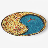 牡羊座と水虎 ペーパープレート (アングル)